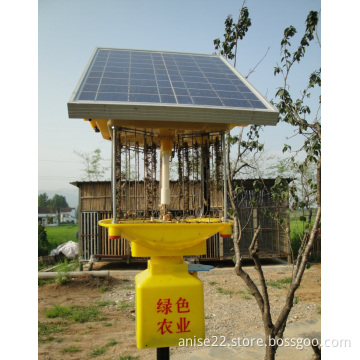Solar pest killer lamp, reducing pesticides, increase production and harvesting